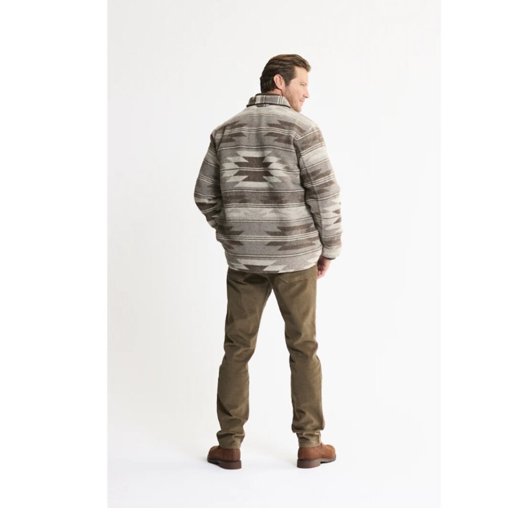 Jachs Men's Shirt Jacket Brown - Picture 7 of 11